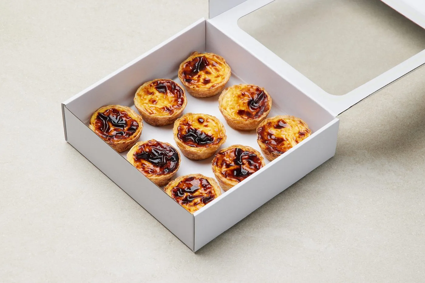 Box pastels de nata