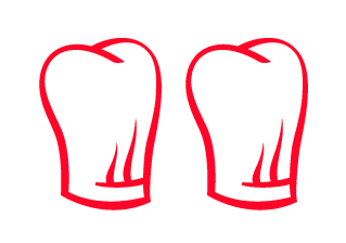 2 čiapky Gault&Millau