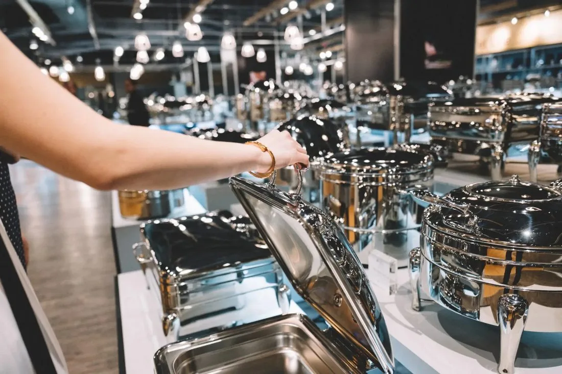 Catering equipment for hire